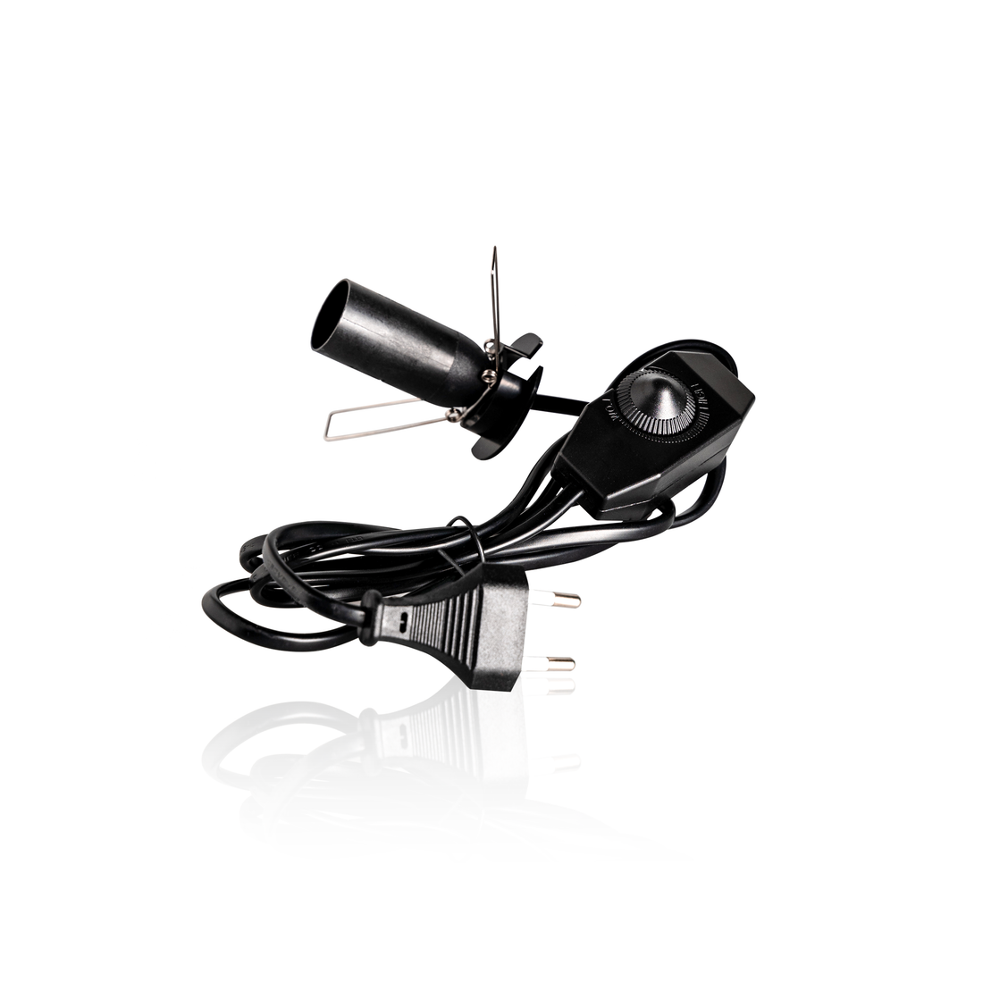 Duurzame dimmer voor zoutlamp.