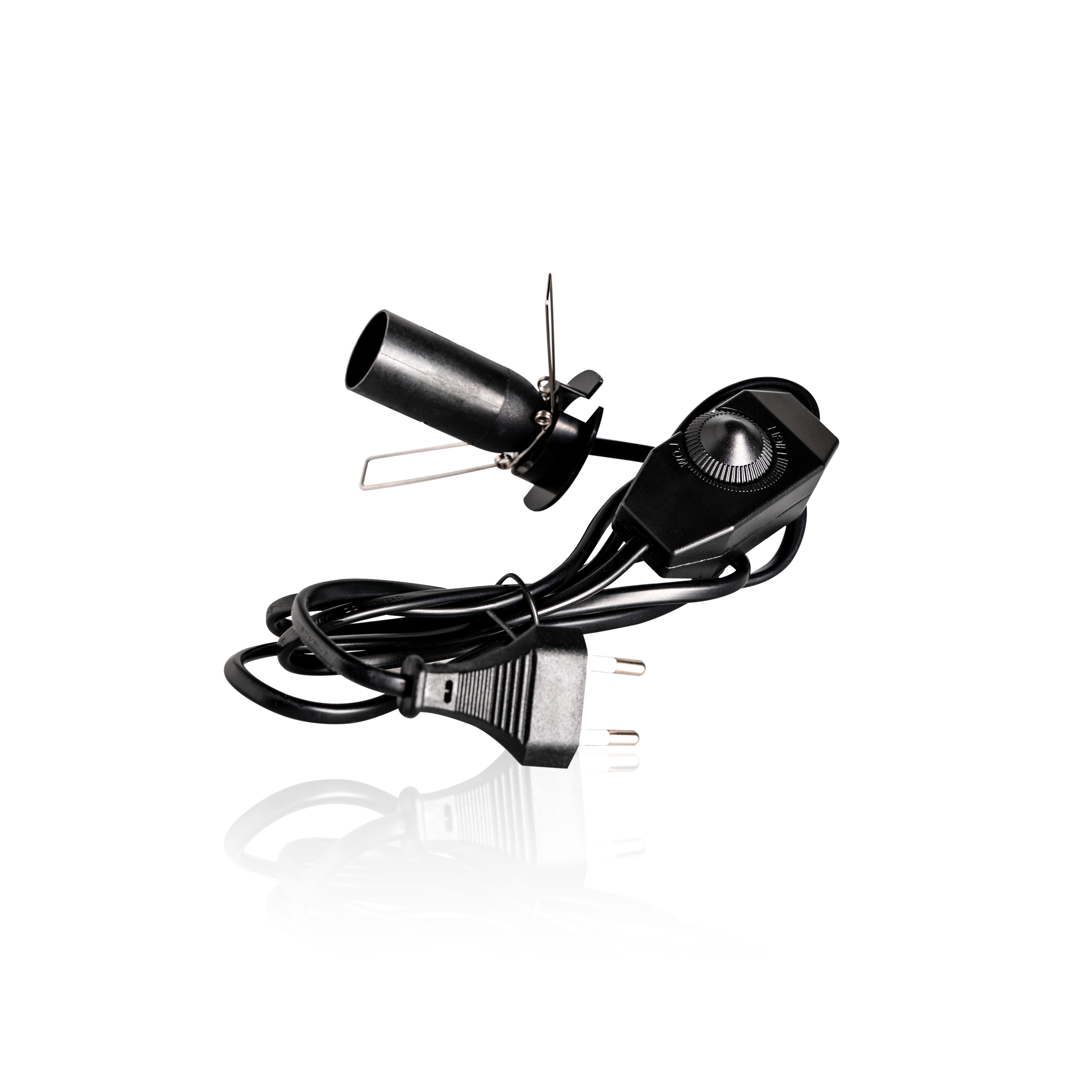 Duurzame dimmer voor zoutlamp.
