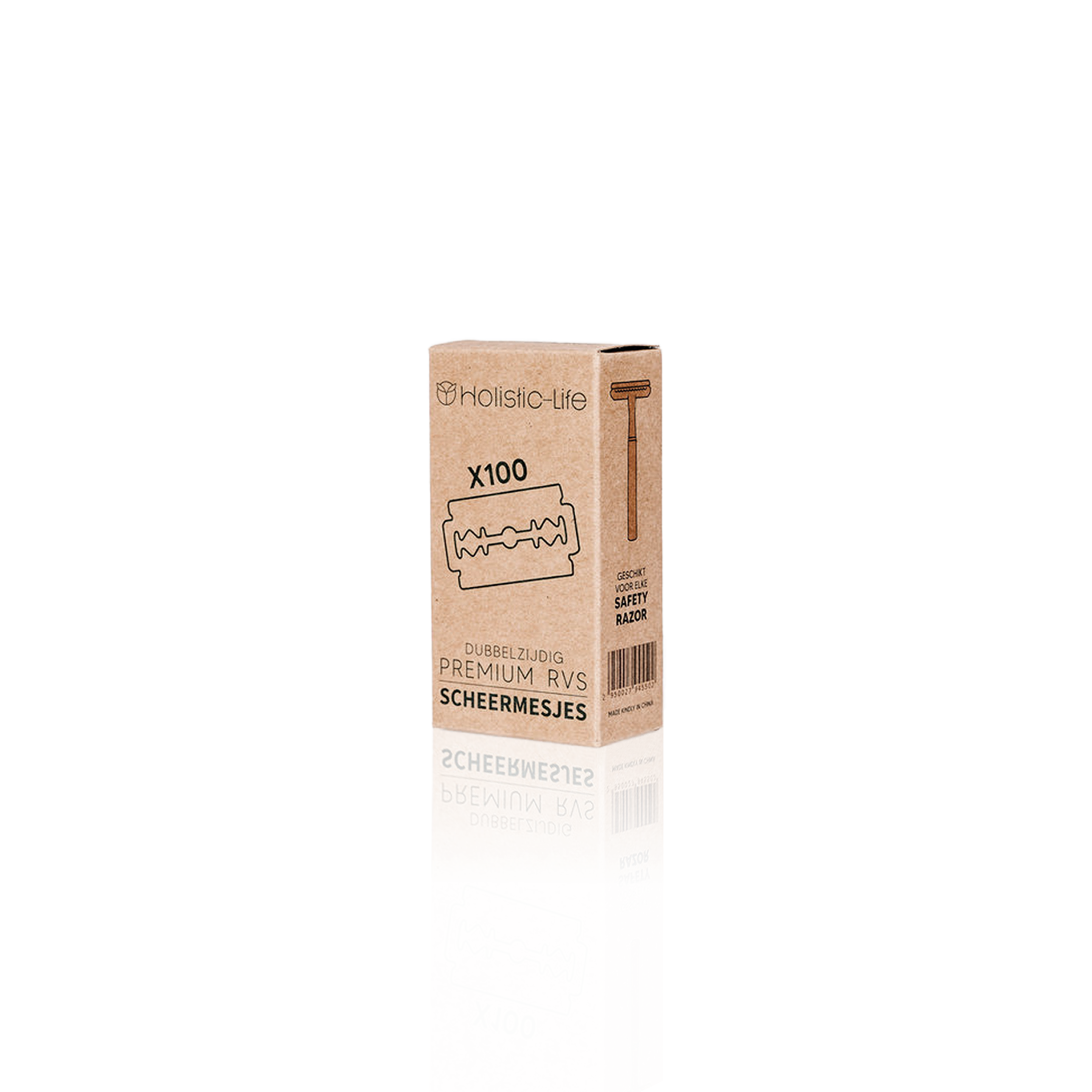 100 Navulmesjes Double Edge – Voor Safety Razor