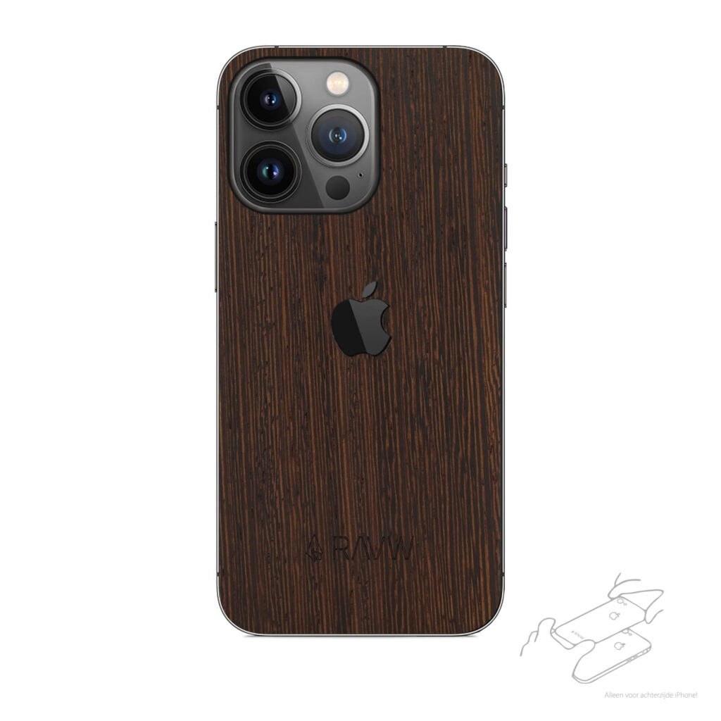 iPhone skin met perfecte aanpassing aan knoppen en poorten.