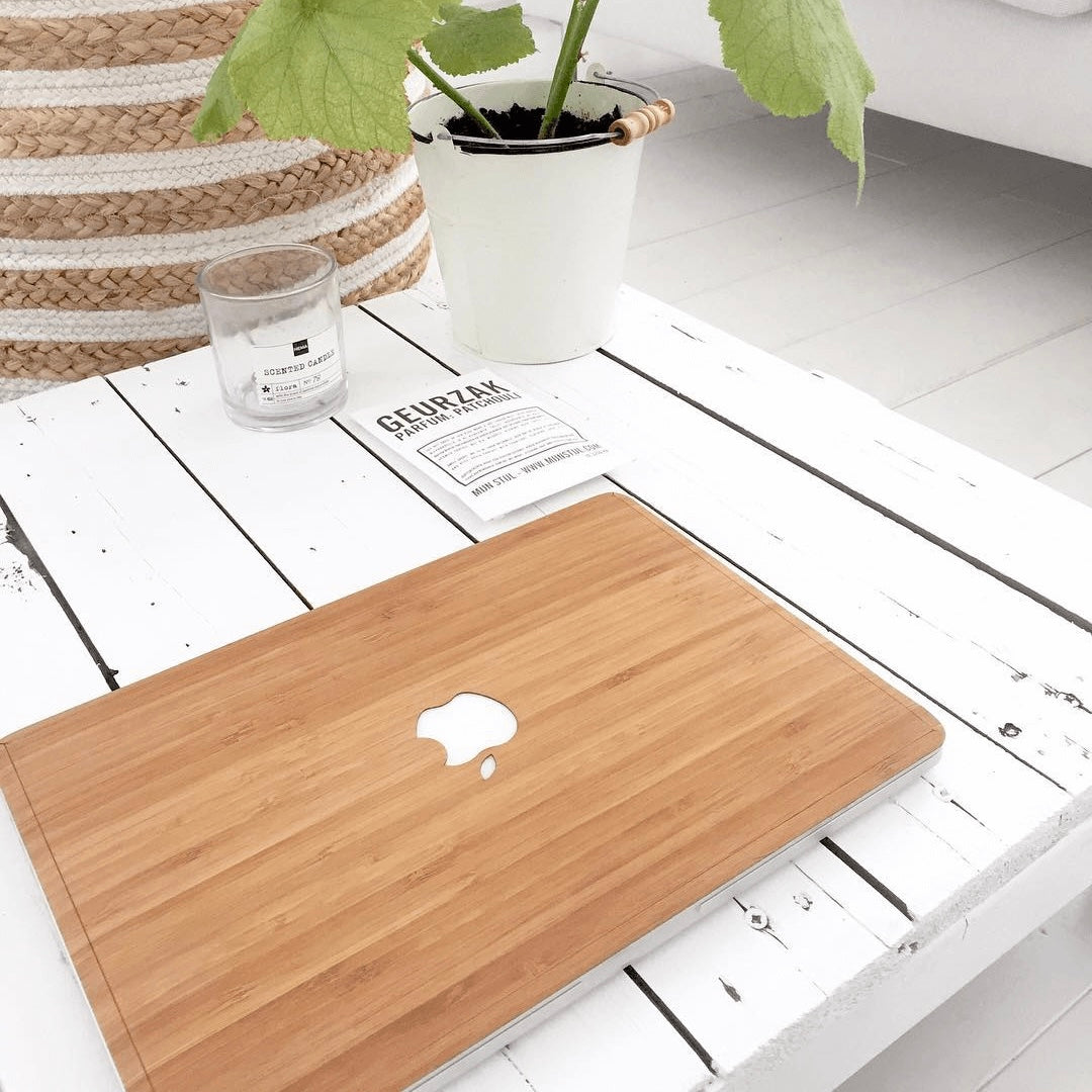 Macbook Cover Skin Handgemaakt - RAUW