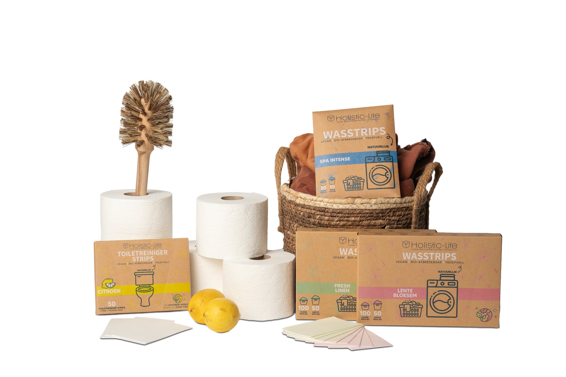 Wasstrips op een duurzame manier met heerlijke geuren.