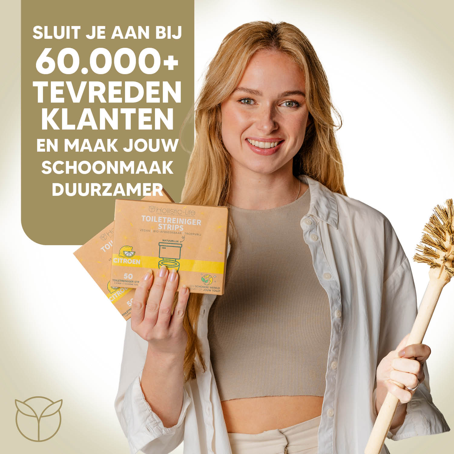 Milieuvriendelijke Toiletreiniger Strips - 50 Vellen