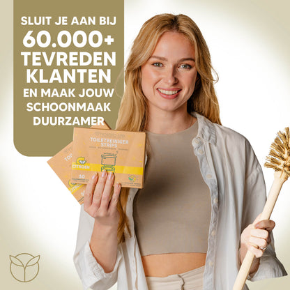 Milieuvriendelijke Toiletreiniger Strips - 50 Vellen