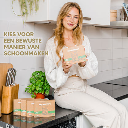 Milieuvriendelijke Vaatwasstrips - 50 Vellen