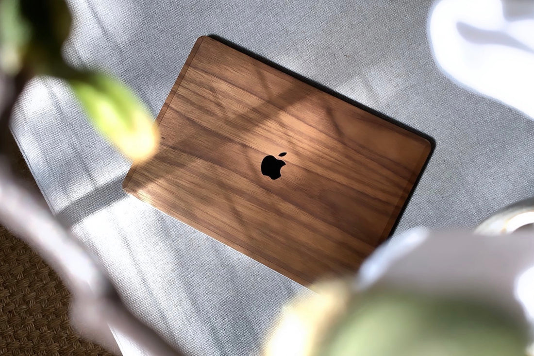 RAUW Houten MacBook Skin Handgemaakt