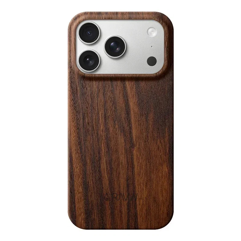 RAUW Houten iPhone hoesje (Slim) Handgemaakt