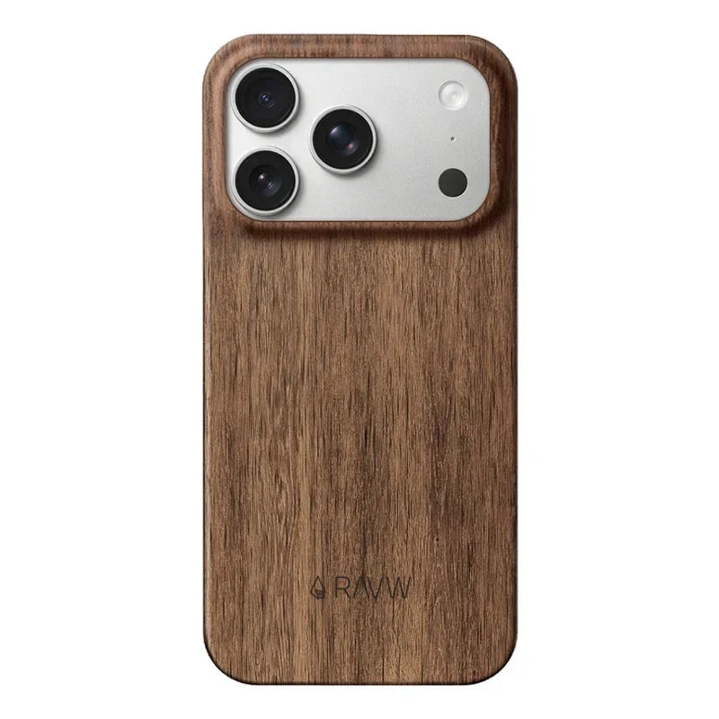 RAUW Houten iPhone hoesje (Slim) Handgemaakt