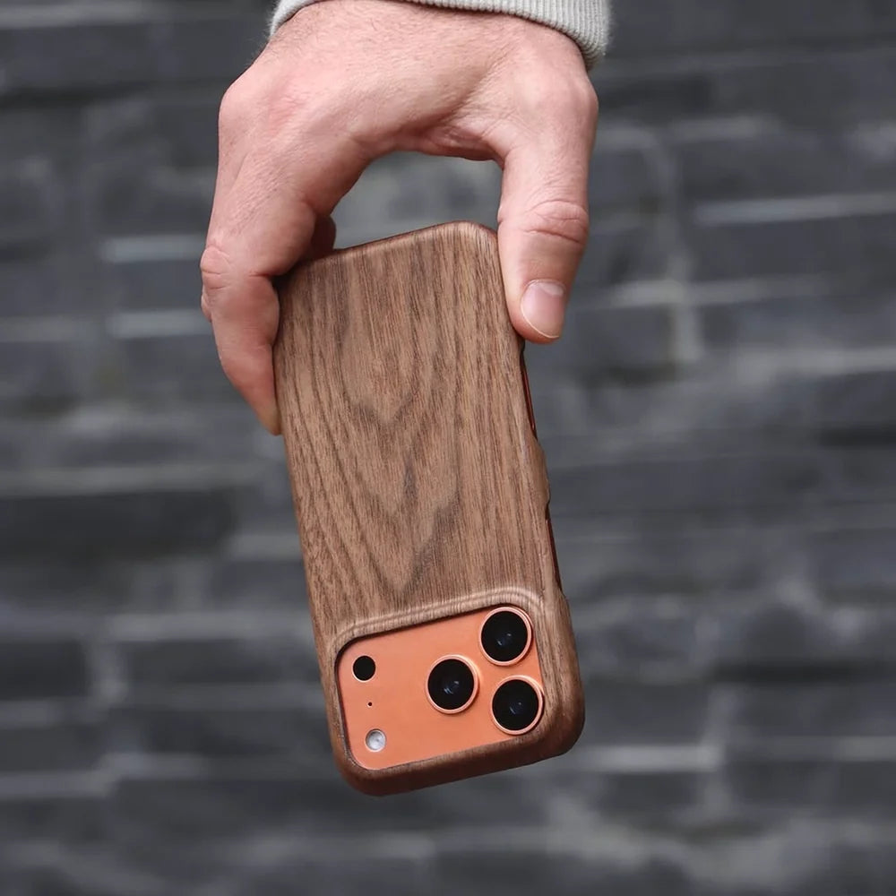 RAUW Houten iPhone hoesje (Slim) Handgemaakt