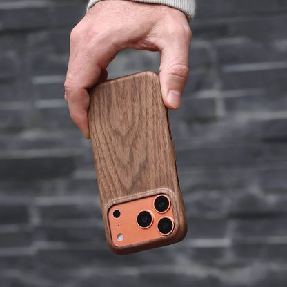 RAUW Houten iPhone hoesje (Slim) Handgemaakt
