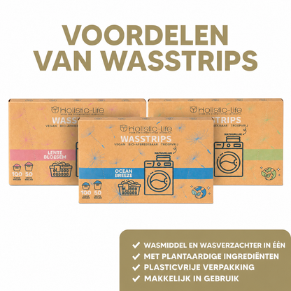 Voordeelpakket Wasmiddel Wasstrips – 3x 100 wasbeurten