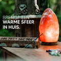 Himalaya zoutlamp voor meer welzijn en een ontspannen sfeer.