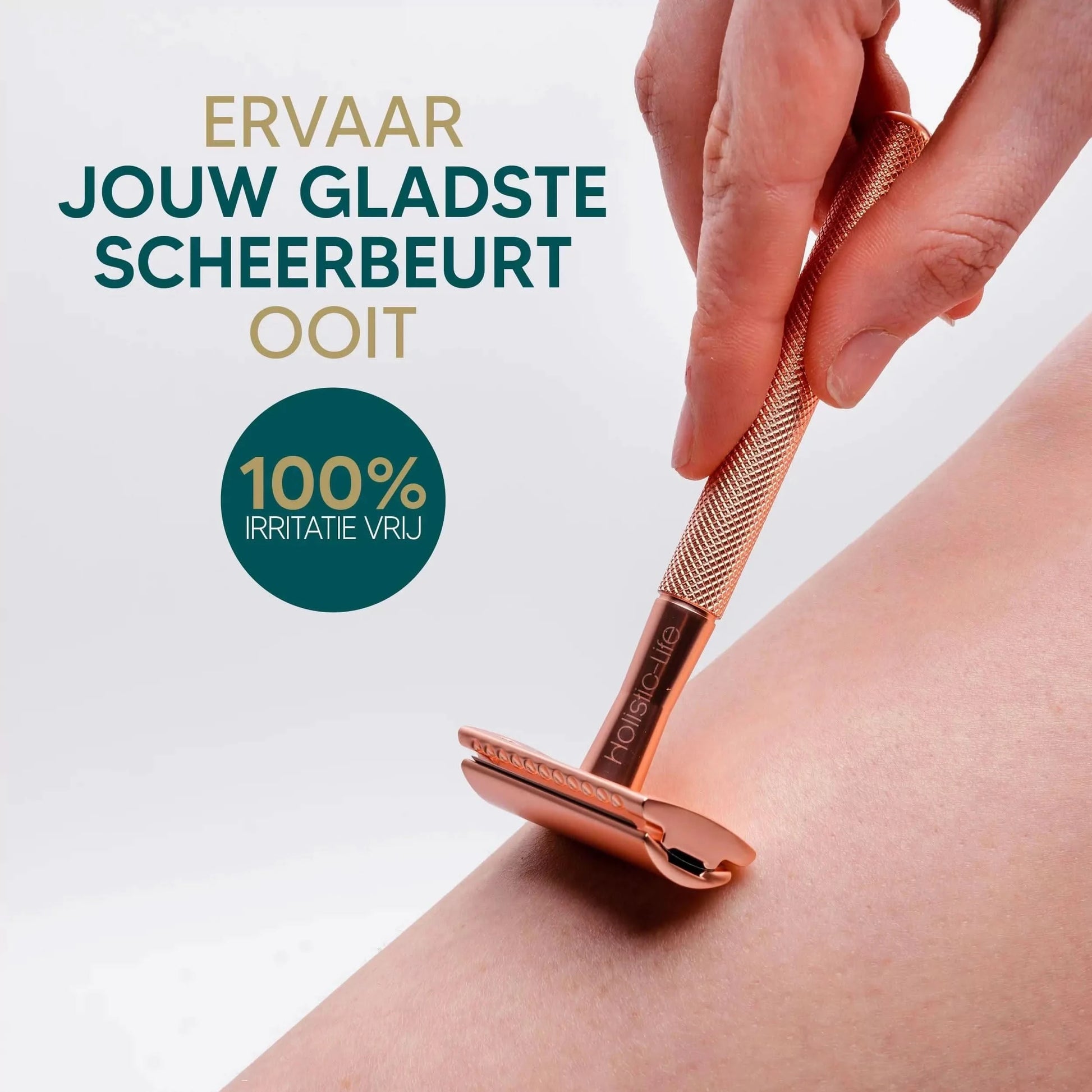 Plasticvrije safety razor voor bewuste consumenten.