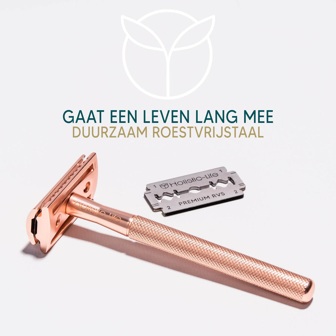 Dubbelzijdige safety razor speciaal voor vrouwen.