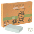 Wasstrips met eco-effect voor een frisse was, wasdoekjes en wasmiddel.