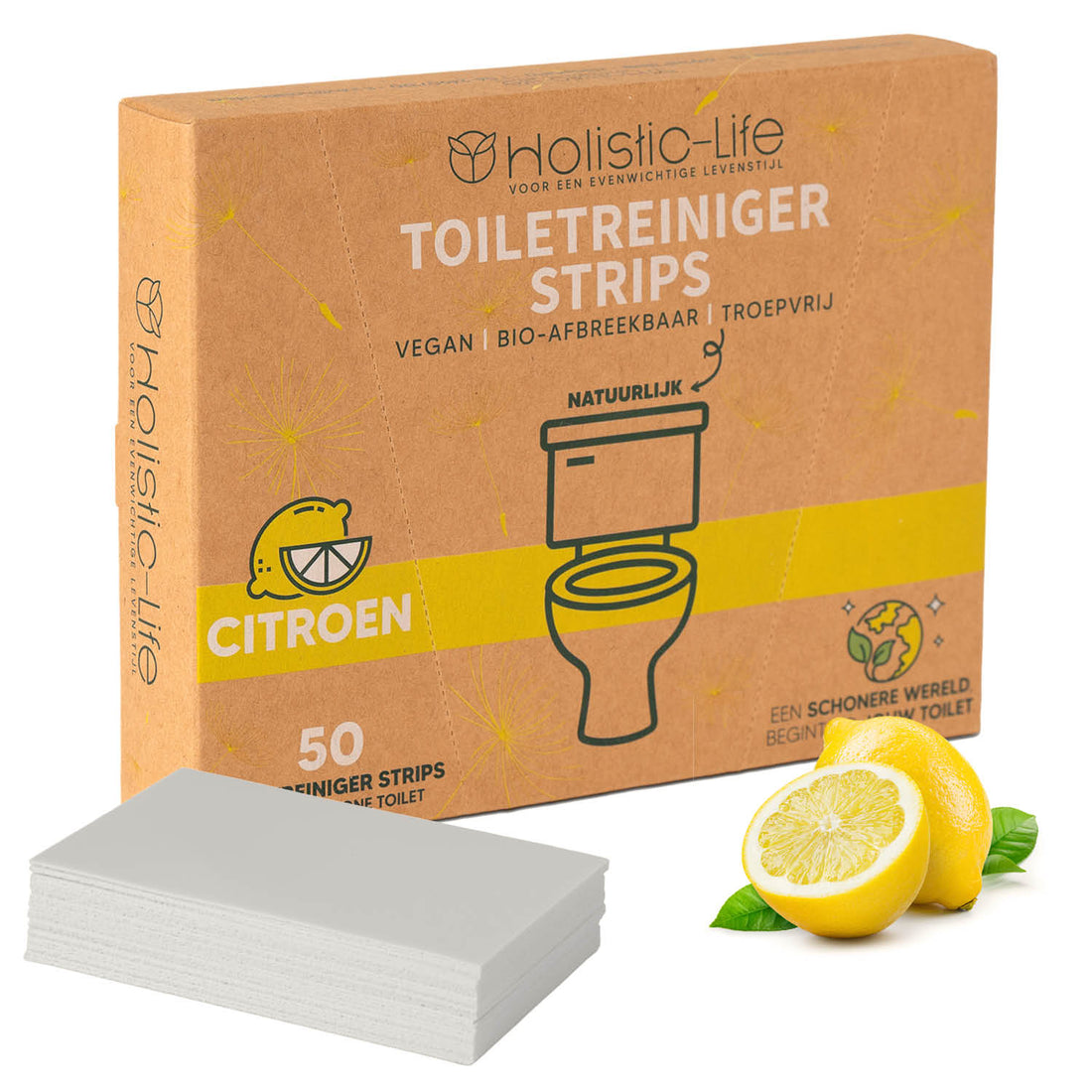 WC reiniger strips met een eco-vriendelijke formule voor een frisse en duurzame wc.