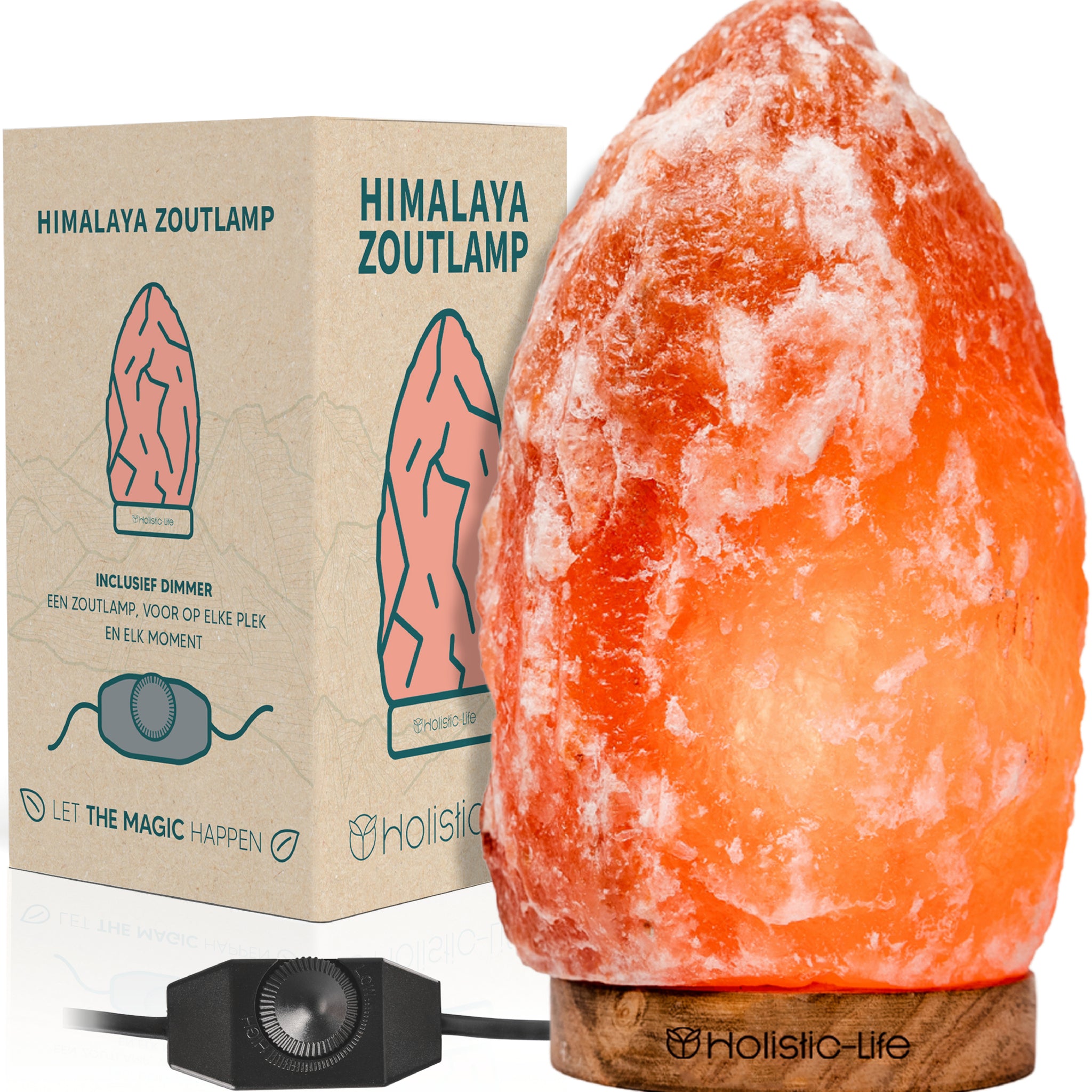 Himalaya zoutlamp herstelt de balans en energie in huis.